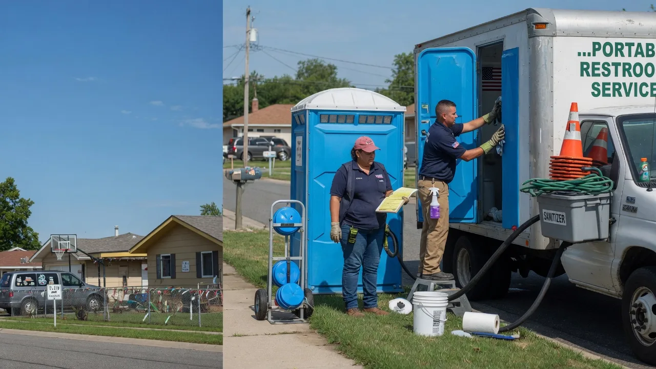 Portable Toilet Rental in Noble, OK near me
